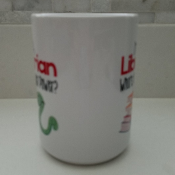 Librarian What's Your Super Power? Mug - Picture 2 of 3